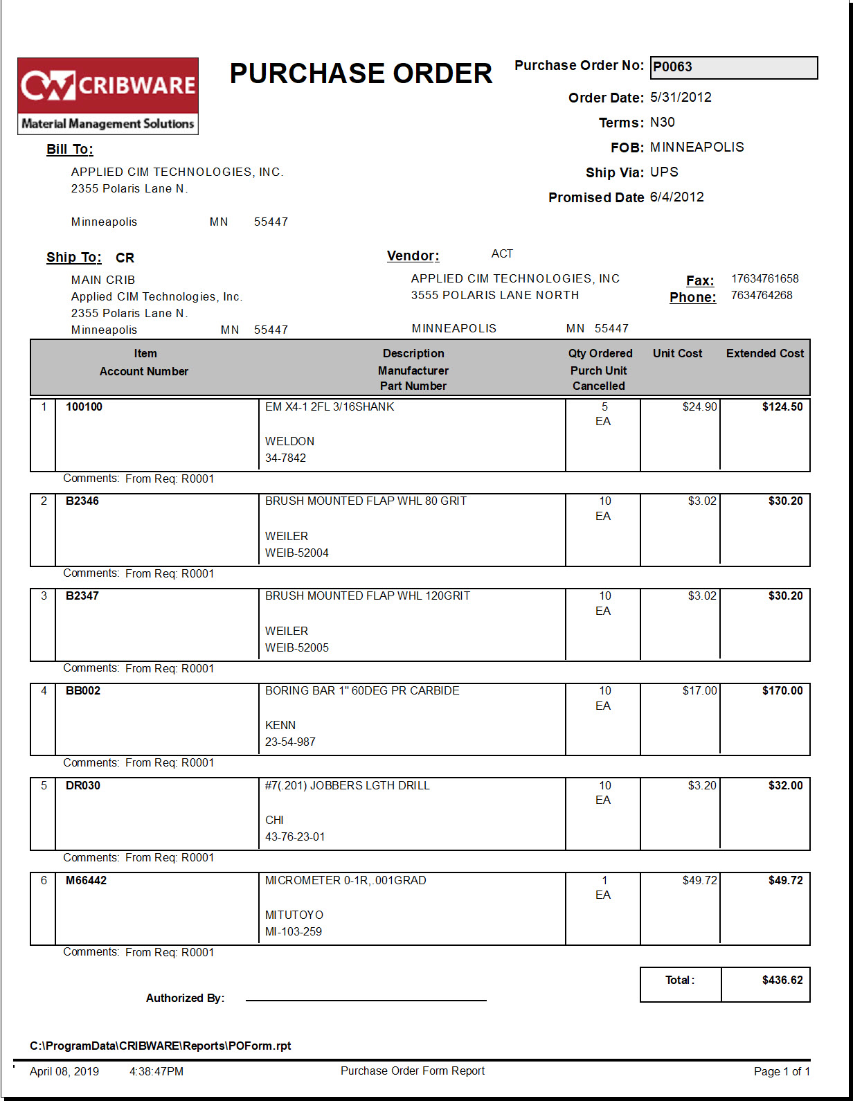 CRIBWARE-Purchase-Order-Form