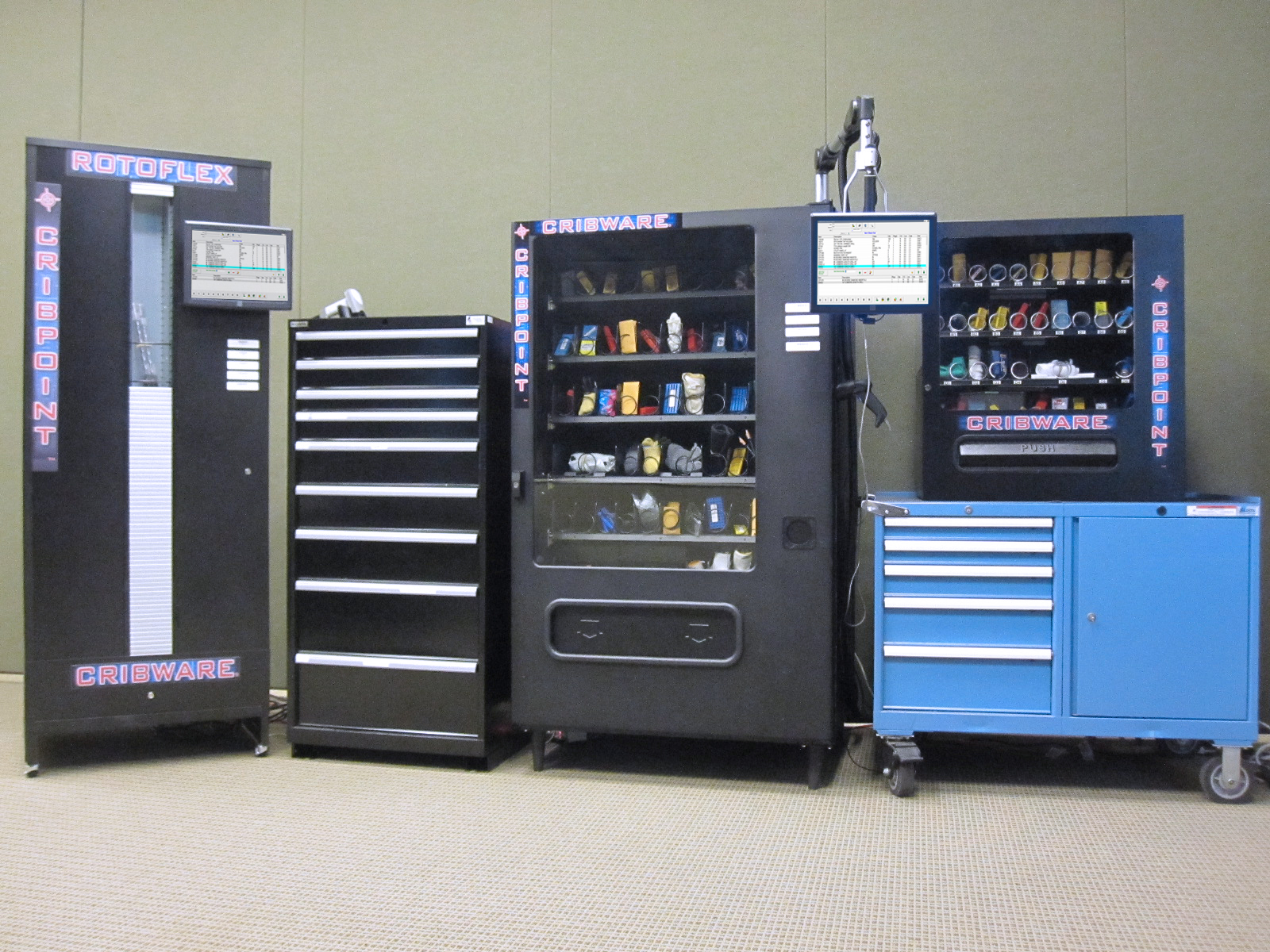 Industrial Vending Machines Integrated Industrial Vending Machines